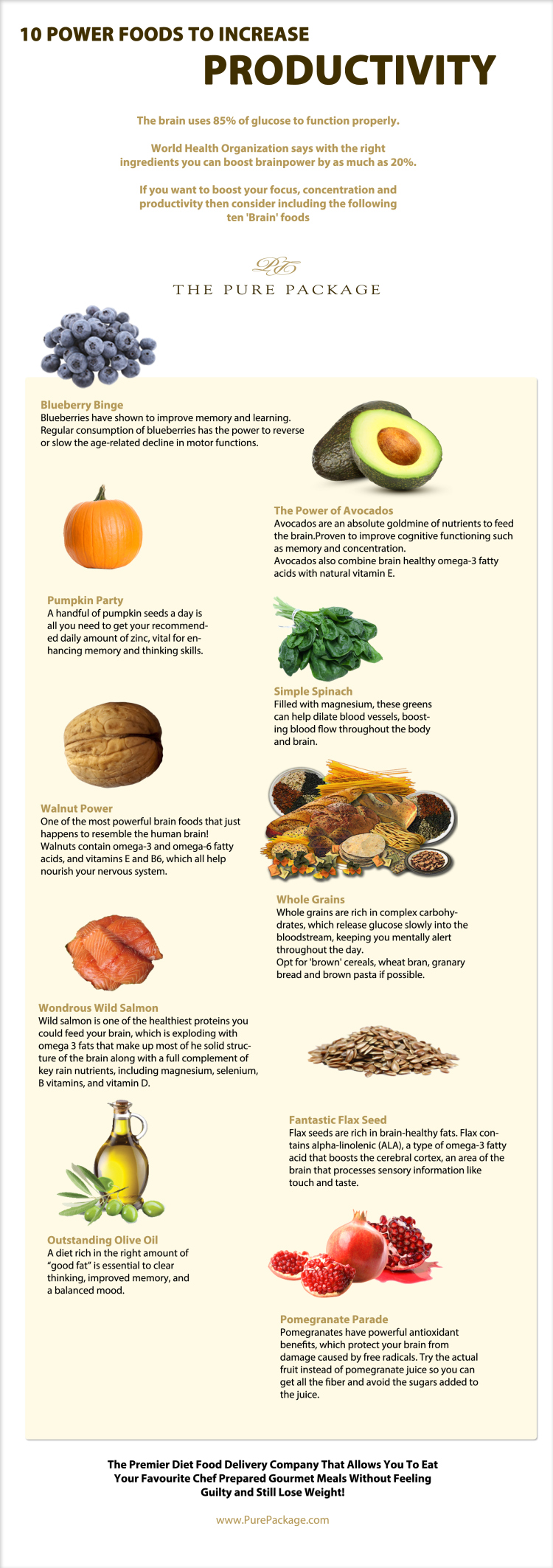 Power Foods That Increase Productivity
