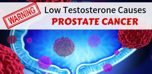WARNING: Low Testosterone Causes Prostate Cancer
