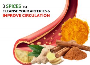 3 Spices Proven To Cleanse Your Arteries & Improve Circulation