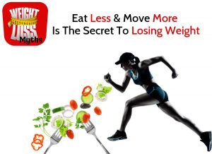 Eat Less & Move More Is The Secret To Losing Weight