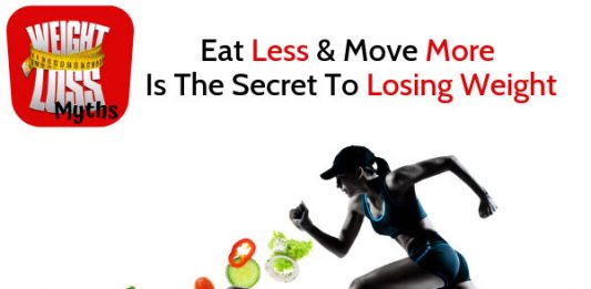 Eat Less & Move More Is The Secret To Losing Weight