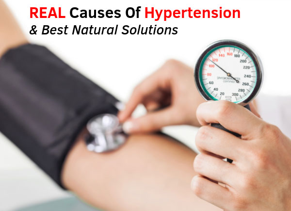 REAL Causes Of Hypertension & Best Natural Solutions