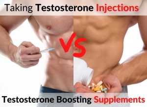 Taking Testosterone Injections VS Testosterone Boosting Supplements