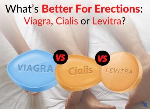 What’s Better For Erections: Viagra, Cialis or Levitra?