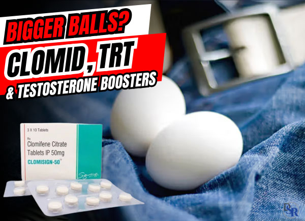 Clomid, Porn Stars, Big Balls, Testosterone Boosters & TRT